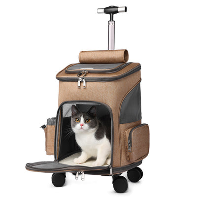 Mochila Transportadora Plegable con Carrito